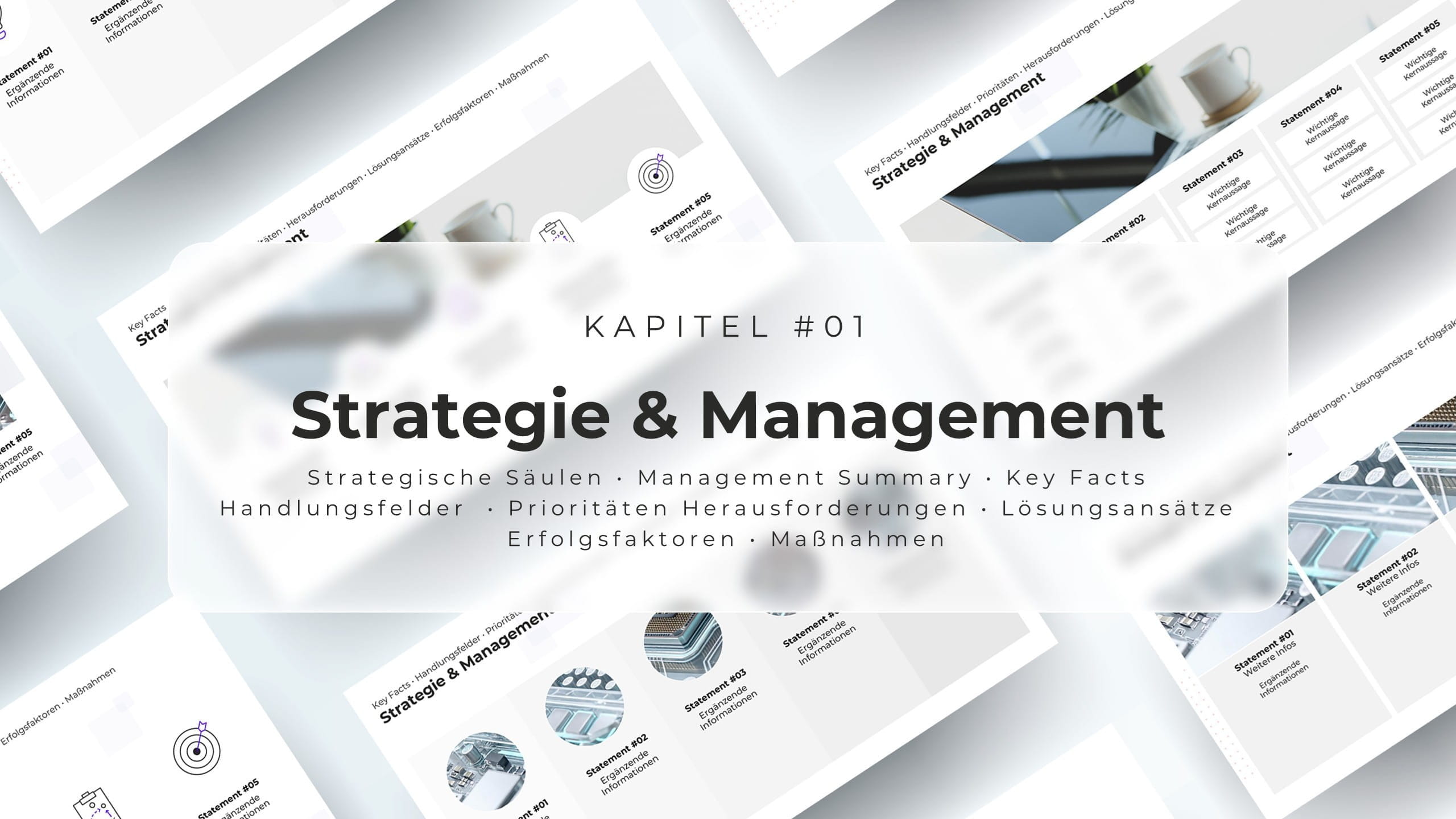 Dynamische PowerPoint Folie im Corporate Design – Kapitelfolie 2
