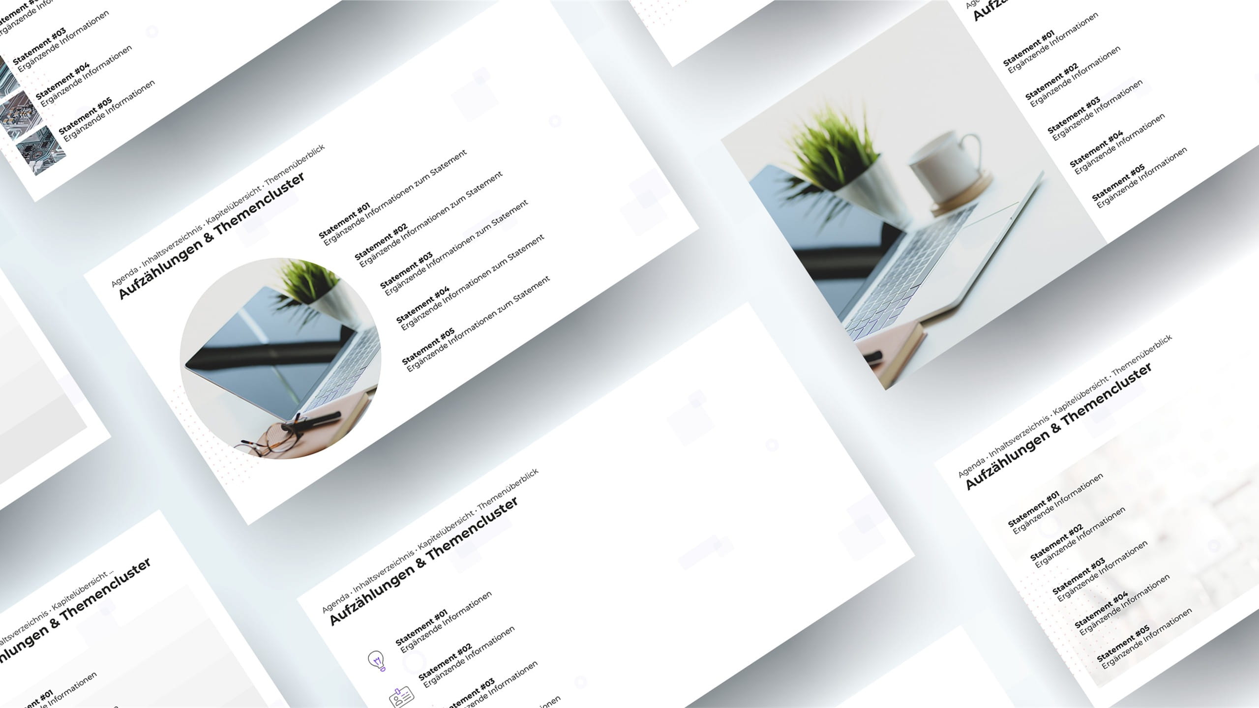 Dynamische PowerPoint Folie im Corporate Design – Kapitelfolie 7