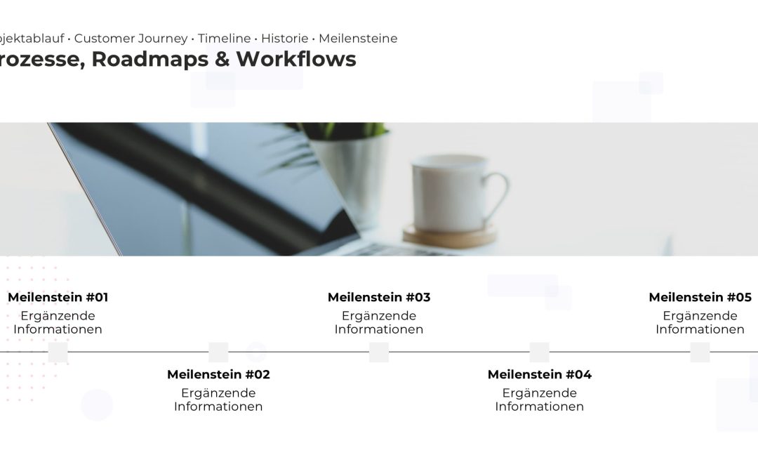 Roadmap PowerPoint Vorlage – Variante 5