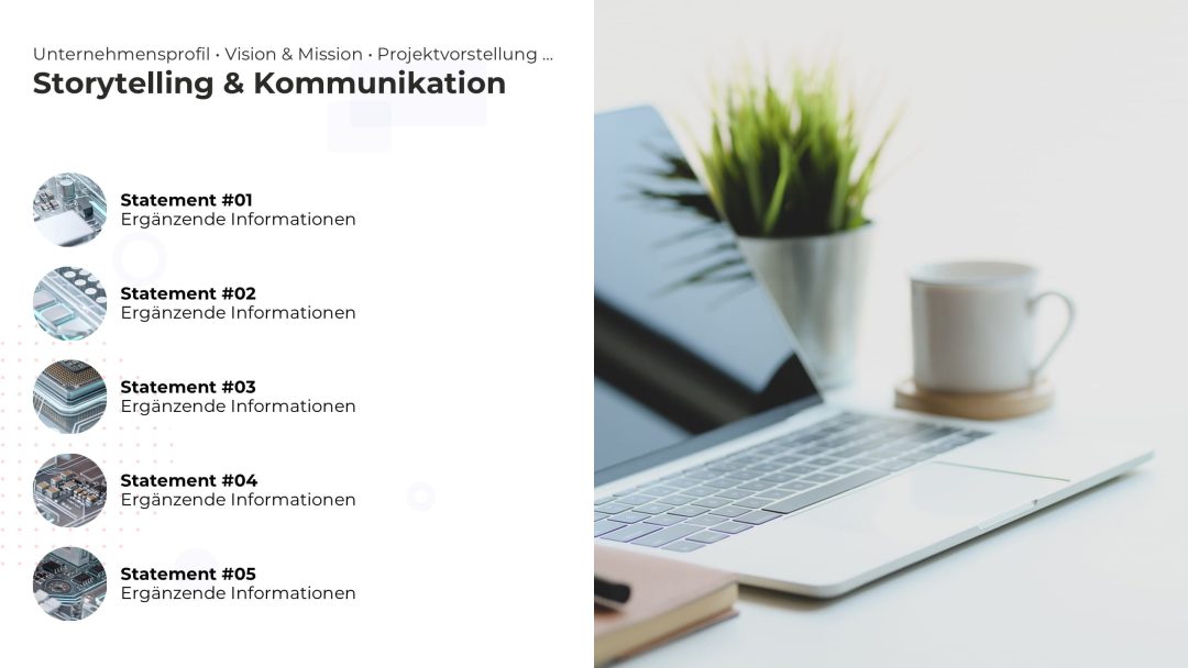 SmartArt Alternative für professionelle dynamische PowerPoint Folien – Beispiel 11