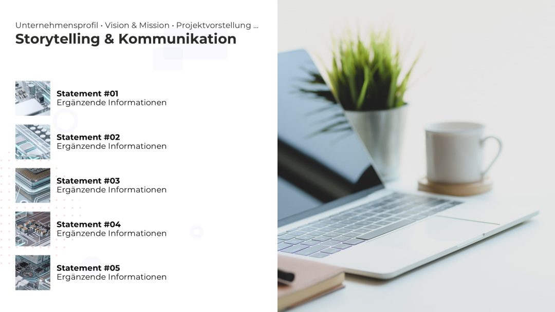 SmartArt Alternative für professionelle dynamische PowerPoint Folien – Beispiel 12