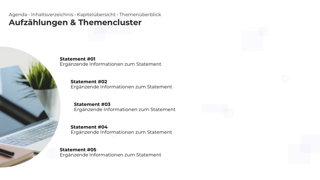 Dynamische PowerPoint Folie aus der SmartCharts Business Library – Beispiel 2