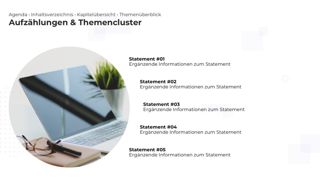 Dynamische PowerPoint Folie aus der SmartCharts Business Library – Beispiel 3