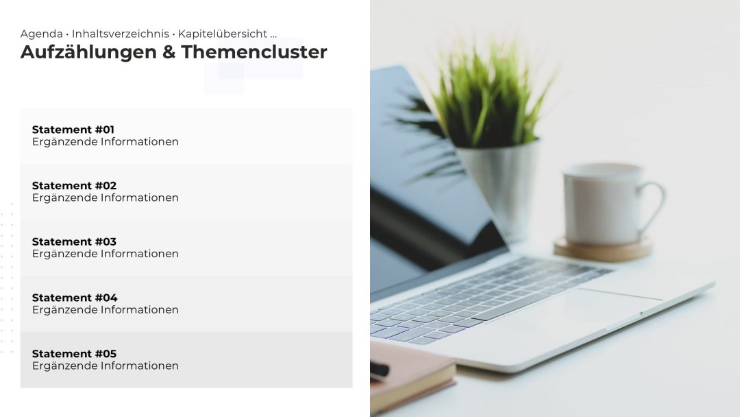 Dynamische PowerPoint Folie aus der SmartCharts Business Library – Beispiel 7