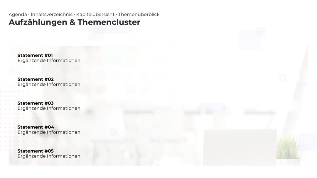 Dynamische PowerPoint Folie aus der SmartCharts Business Library – Beispiel 8