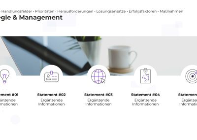 Strategie-Management PowerPoint-Diagramm – Variante 2