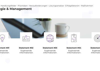 Strategie-Management PowerPoint-Diagramm – Variante 3