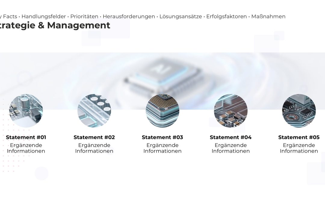 Strategie-Management PowerPoint-Diagramm – Variante 4