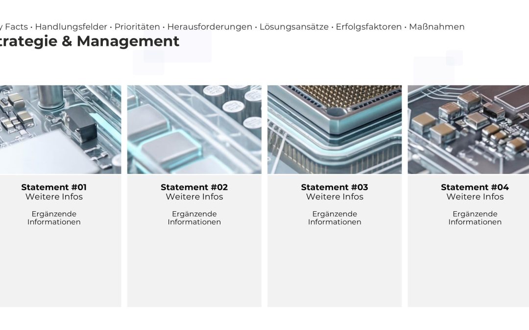 Strategie-Management PowerPoint-Diagramm – Variante 6